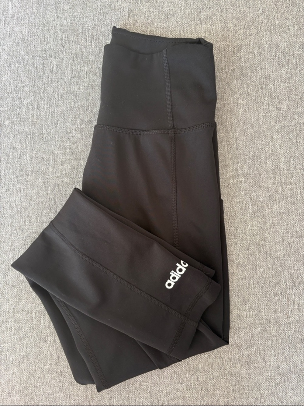adidas Black Climalite High-Waist Workout Leggings